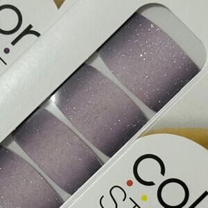 New Color Street “Smoke and Mirrors” Deep Purple to Lavender Shimmer Nail Strips